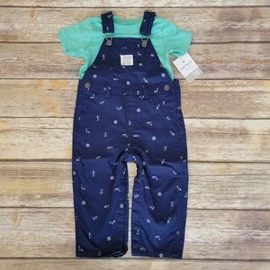 Carter's Boy Overall & Top Set Size 18M